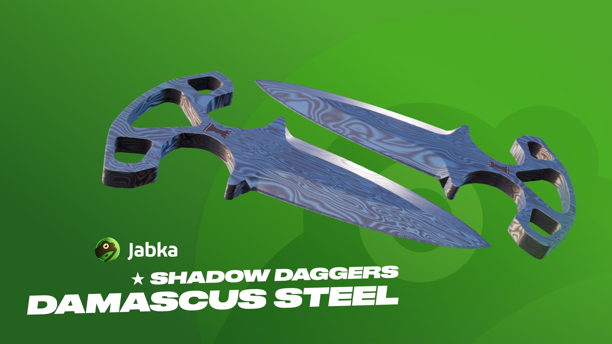 Shadow Daggers Damascus Steel