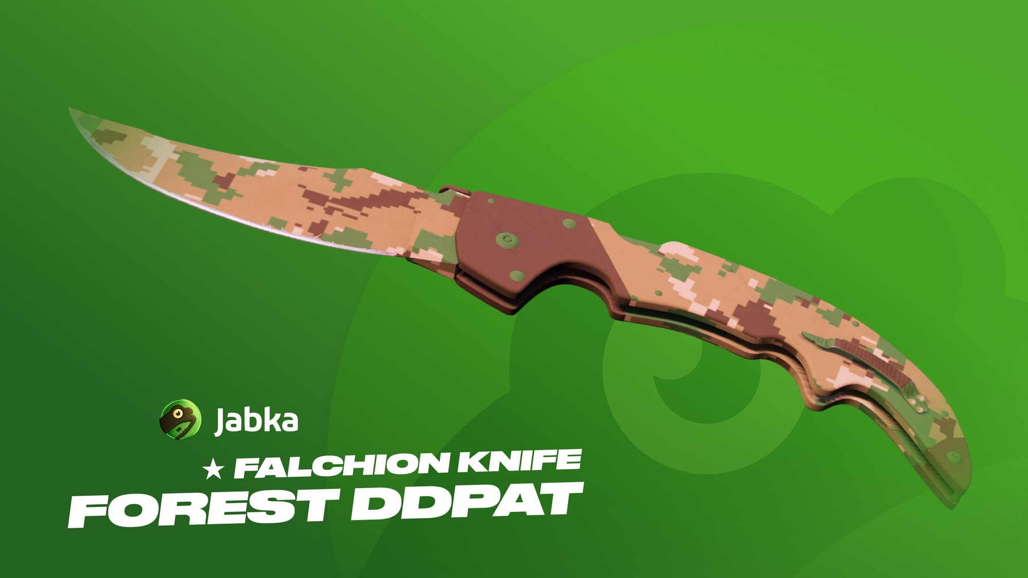 Falchion Knife Forest DDPAT