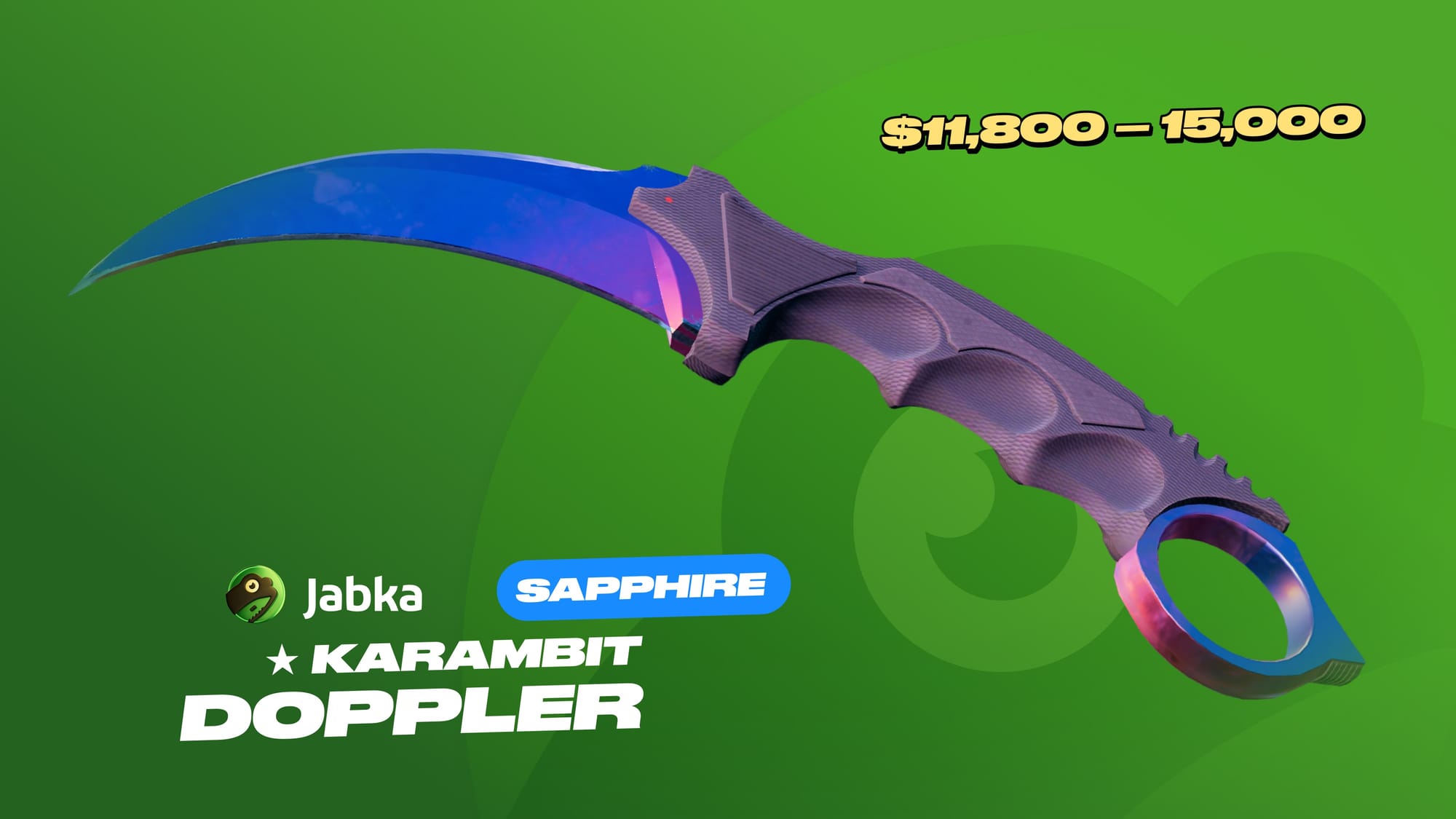 Karambit Doppler Sapphire