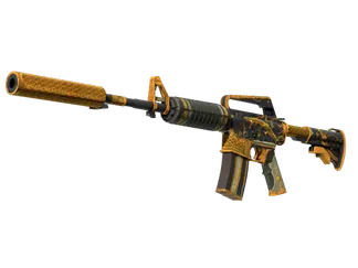 M4A1-S | Golden Coil (Battle-Scarred)
