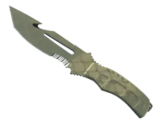 ★ StatTrak™ Survival Knife | Safari Mesh (Well-Worn)
