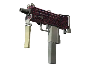 MAC-10 | Red Filigree (Factory New)