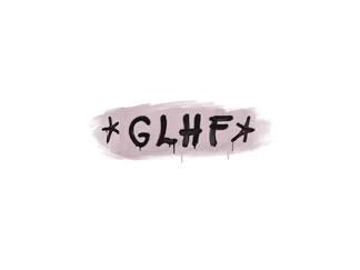 Sealed Graffiti | GLHF (War Pig Pink)