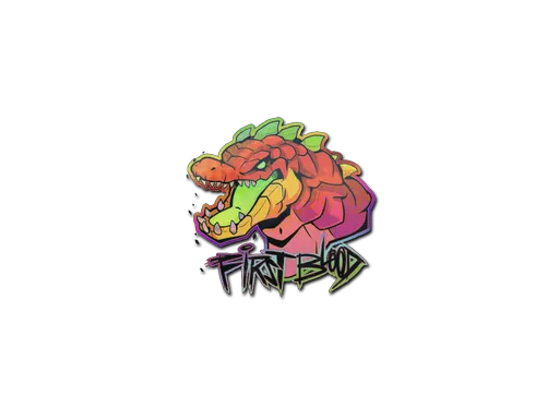 Sticker | First Blood (Holo)