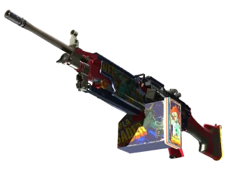 StatTrak™ M249 | Nebula Crusader (Factory New)