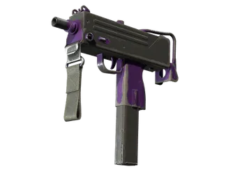 StatTrak™ MAC-10 | Ultraviolet (Battle-Scarred)