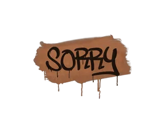 Sealed Graffiti | Sorry (Tiger Orange)