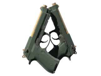Souvenir Dual Berettas | Contractor (Field-Tested)