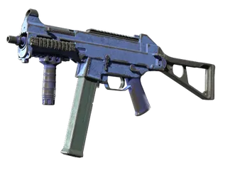 Souvenir UMP-45 | Indigo (Battle-Scarred)