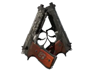 Dual Berettas | Dualing Dragons (Field-Tested)