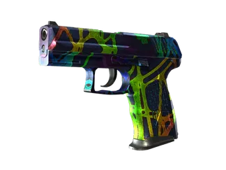 StatTrak™ P2000 | Acid Etched (Battle-Scarred)