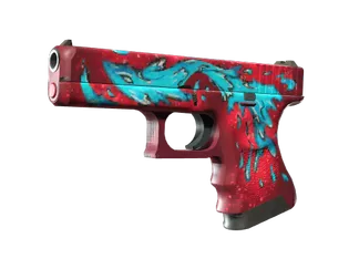 StatTrak™ Glock-18 | Water Elemental (Minimal Wear)