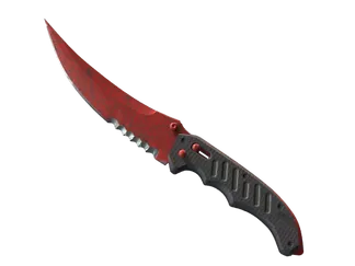 ★ Flip Knife | Crimson Web (Minimal Wear)