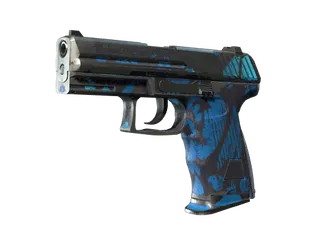 StatTrak™ P2000 | Oceanic (Battle-Scarred)