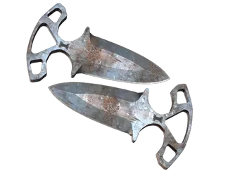 ★ Shadow Daggers | Rust Coat (Well-Worn)