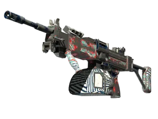 StatTrak™ Negev | Dazzle (Battle-Scarred)