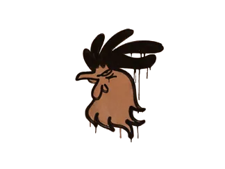 Sealed Graffiti | Cocky (Tiger Orange)