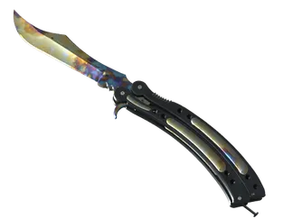 ★ Butterfly Knife | Case Hardened (Minimal Wear)