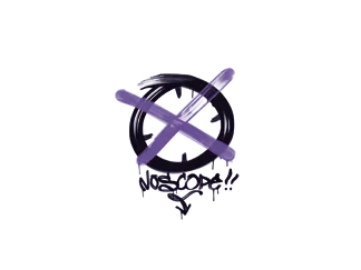 Sealed Graffiti | Noscope (Monster Purple)