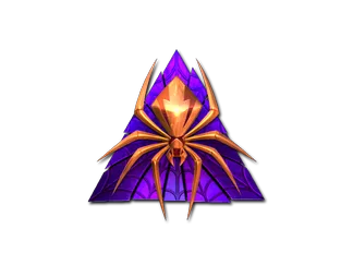 Sticker | Gold Web (Foil)