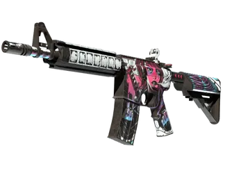 StatTrak™ M4A4 | Neo-Noir (Well-Worn)