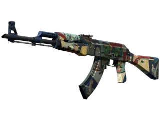 StatTrak™ AK-47 | Leet Museo (Battle-Scarred)