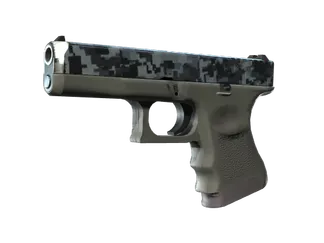 StatTrak™ Glock-18 | Steel Disruption (Field-Tested)