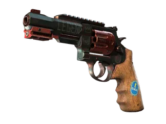 StatTrak™ R8 Revolver | Junk Yard (Battle-Scarred)