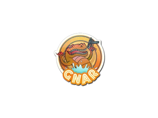 Sticker | Orange Gnar