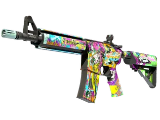StatTrak™ M4A4 | In Living Color (Minimal Wear)