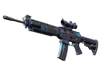 SG 553 | Aloha (Field-Tested)