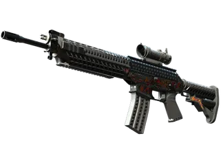 SG 553 | Heavy Metal (Minimal Wear)