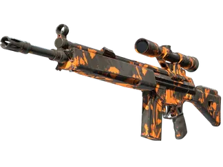 StatTrak™ G3SG1 | Orange Crash (Field-Tested)