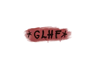 Sealed Graffiti | GLHF (Blood Red)