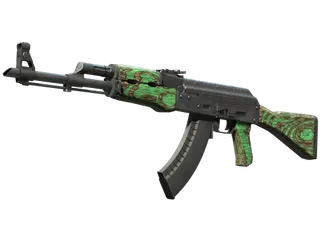 AK-47 | Green Laminate (Minimal Wear)