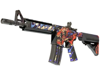 M4A4 | 龍王 (Dragon King) (Battle-Scarred)