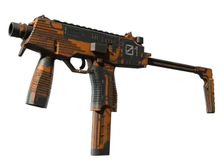 StatTrak™ MP9 | Modest Threat (Well-Worn)