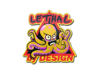 Sticker | Yellow Lethal