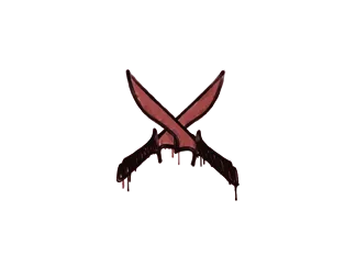 Sealed Graffiti | X-Knives (Blood Red)