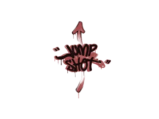 Sealed Graffiti | Jump Shot (Blood Red)