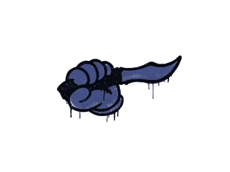 Sealed Graffiti | Backstab (SWAT Blue)