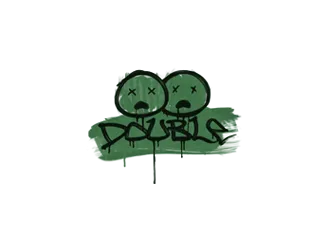 Sealed Graffiti | Double (Jungle Green)