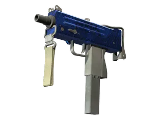 StatTrak™ MAC-10 | Lapis Gator (Field-Tested)