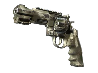 R8 Revolver | Bone Mask (Well-Worn)