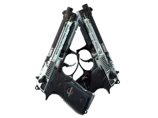 StatTrak™ Dual Berettas | Dezastre (Factory New)