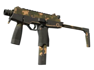 MP9 | Black Sand (Well-Worn)