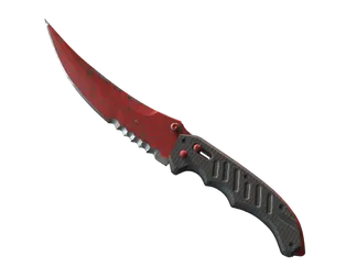 ★ StatTrak™ Flip Knife | Crimson Web (Field-Tested)
