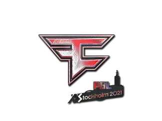 Sticker | FaZe Clan (Holo) | Stockholm 2021