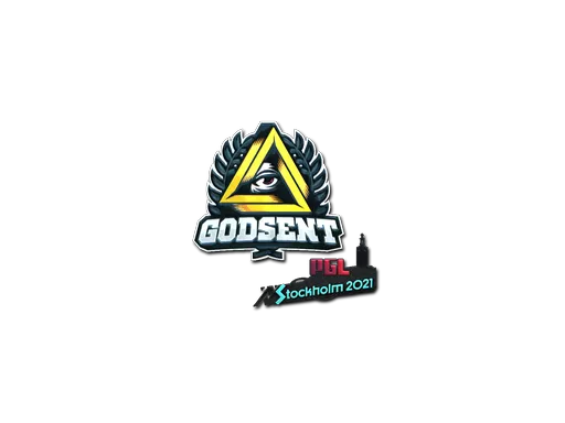 Sticker | GODSENT (Foil) | Stockholm 2021