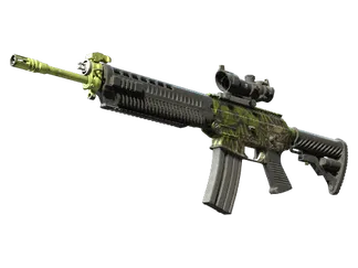 Souvenir SG 553 | Lush Ruins (Field-Tested)